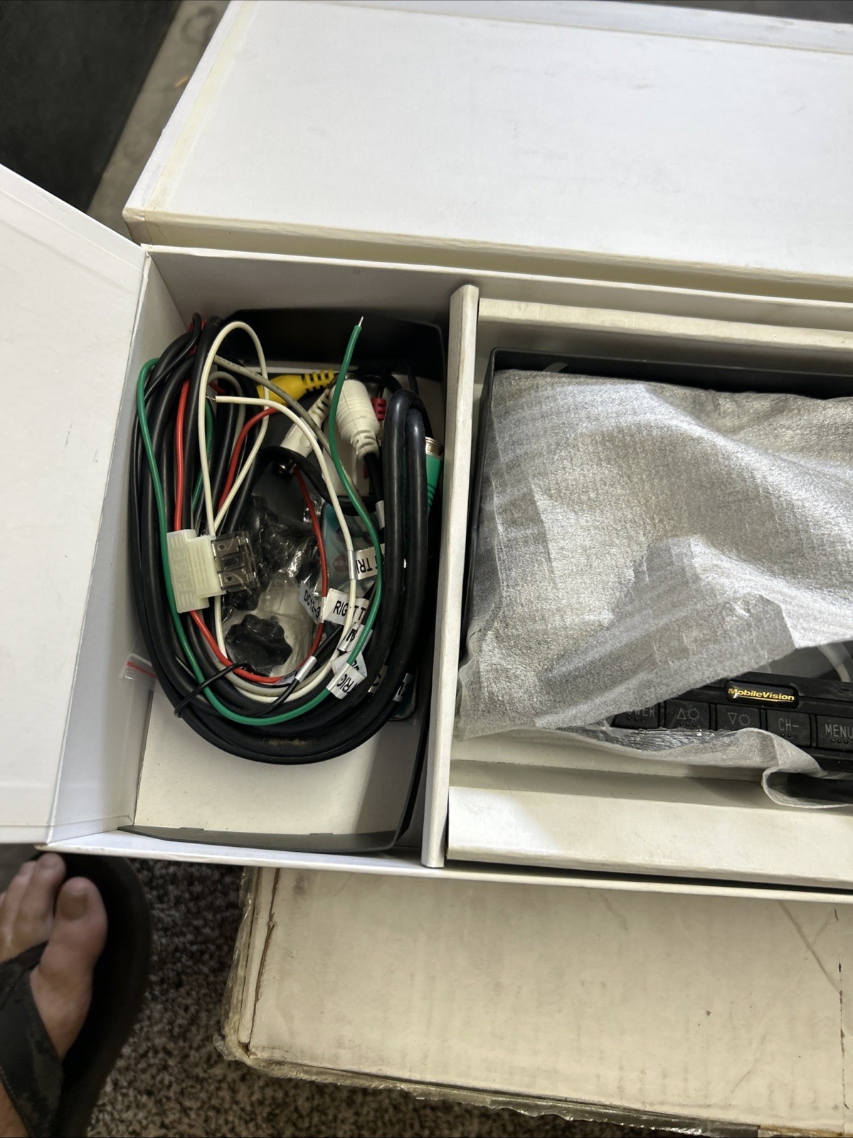 Back Up Camera Mobile Vision 7” LCD Color Monitor Model M125C