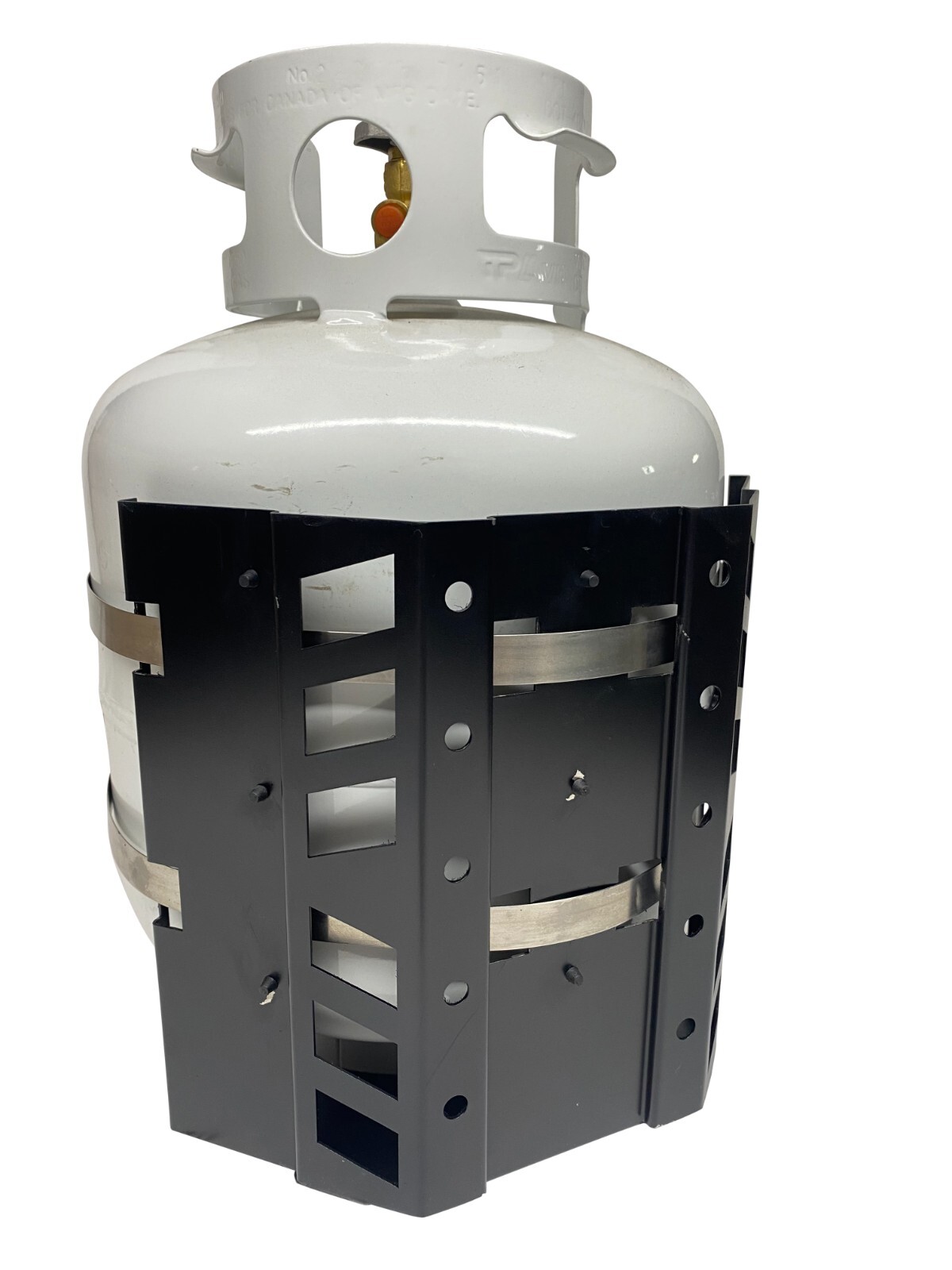 20lb Propane Tank Mount Bracket Vehicle RV Marine Camper Trailer 5th Wheel
