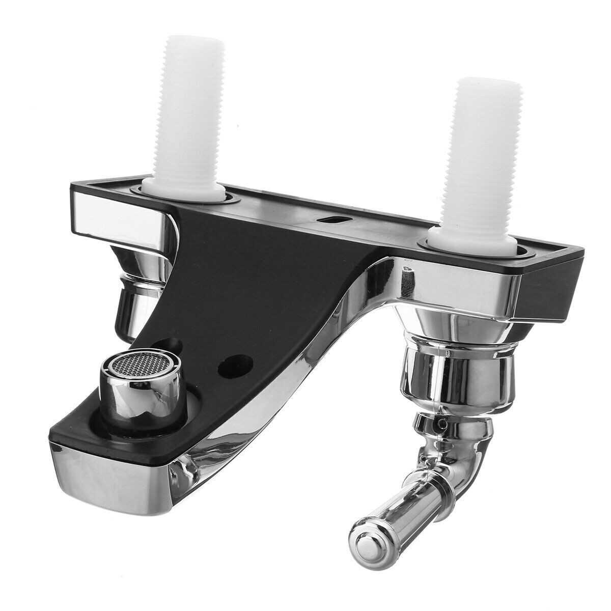 4inch Basin Sink Faucet Mixer Tap Sink Faucet Dual Handles For Bathroom RV US