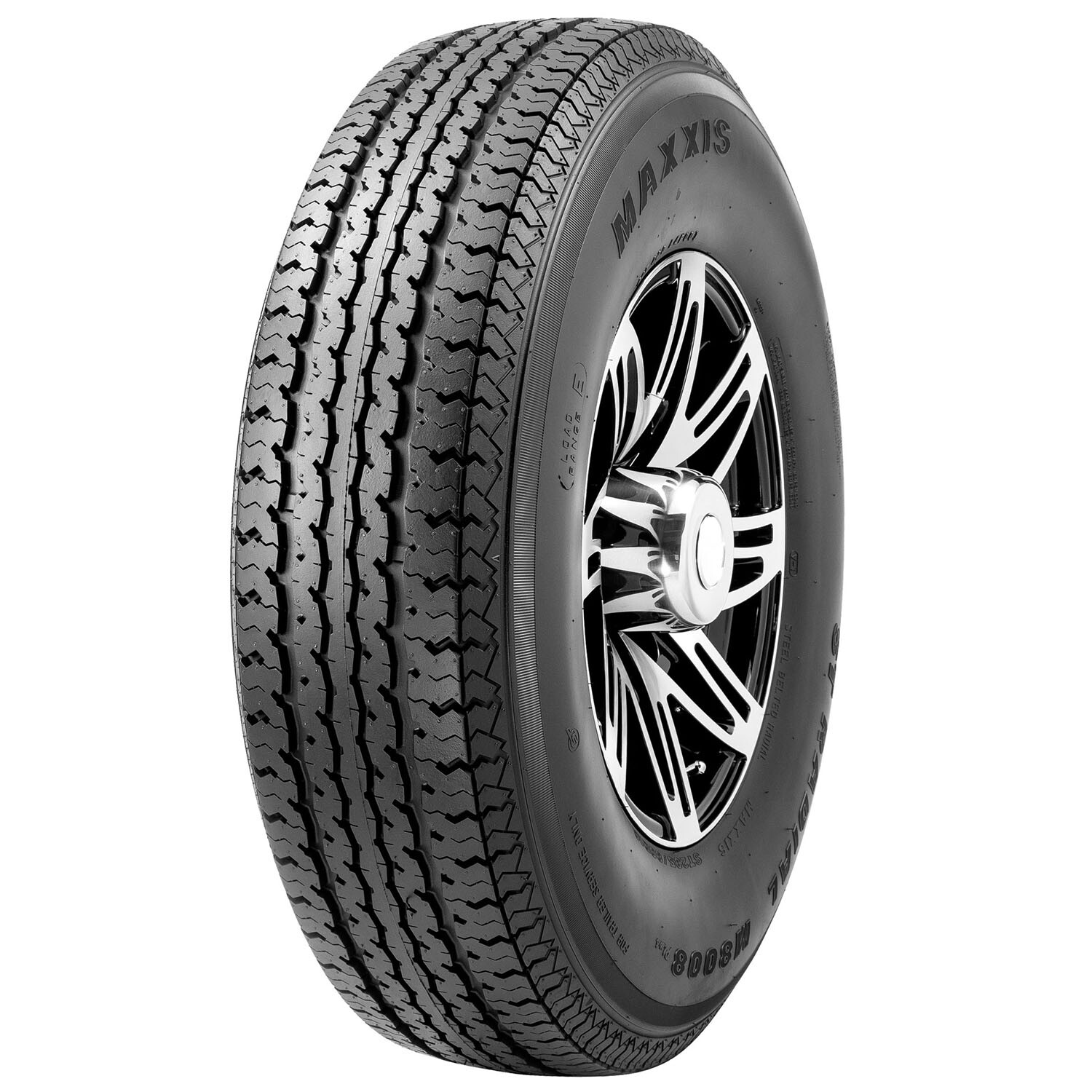 4 New Maxxis M8008 Plus – 185/80r13 Tires 1858013 185 80 13
