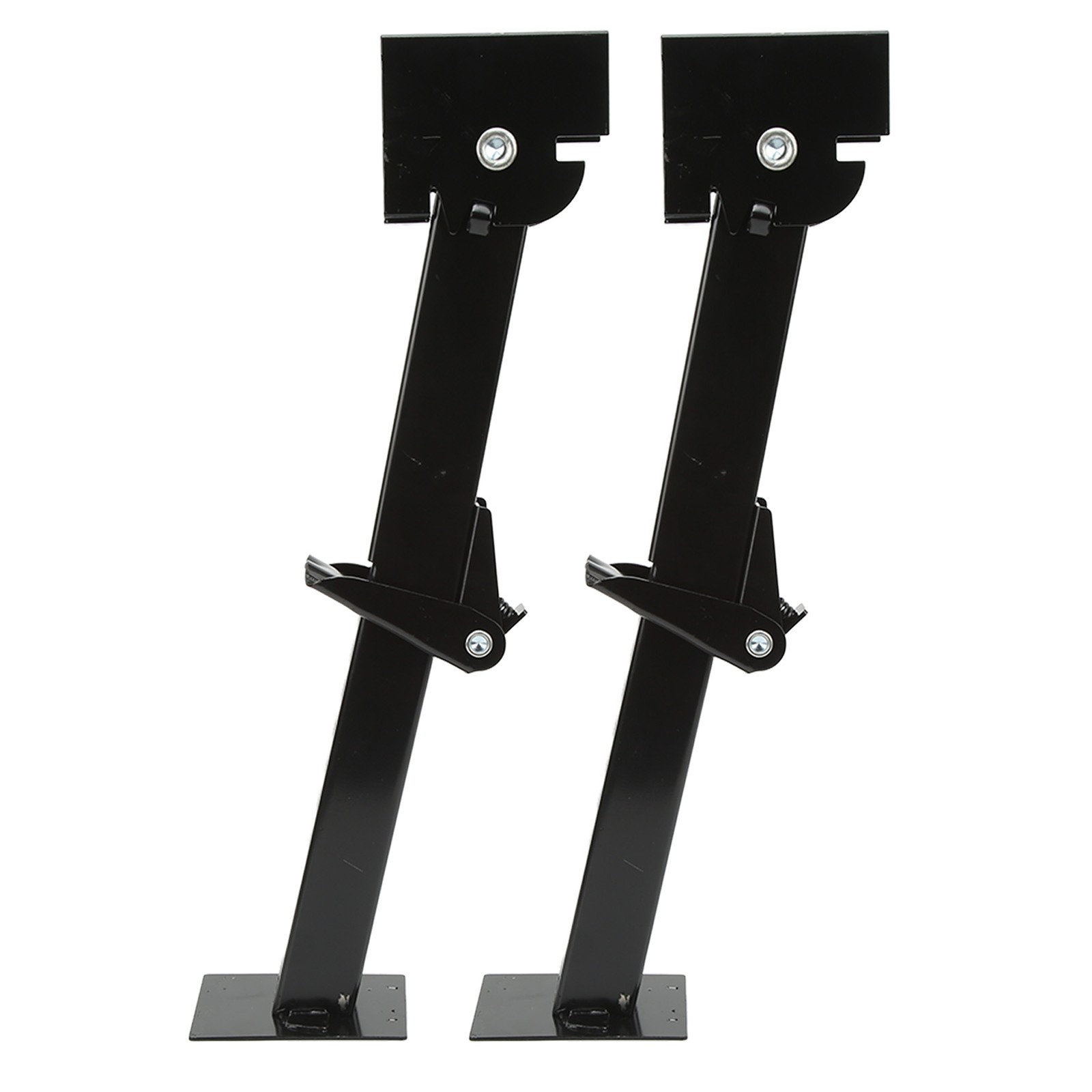 2PCS Stabilizer Jack Iron 650lb Support 1000lb Lifting Capacity Telescoping SU2