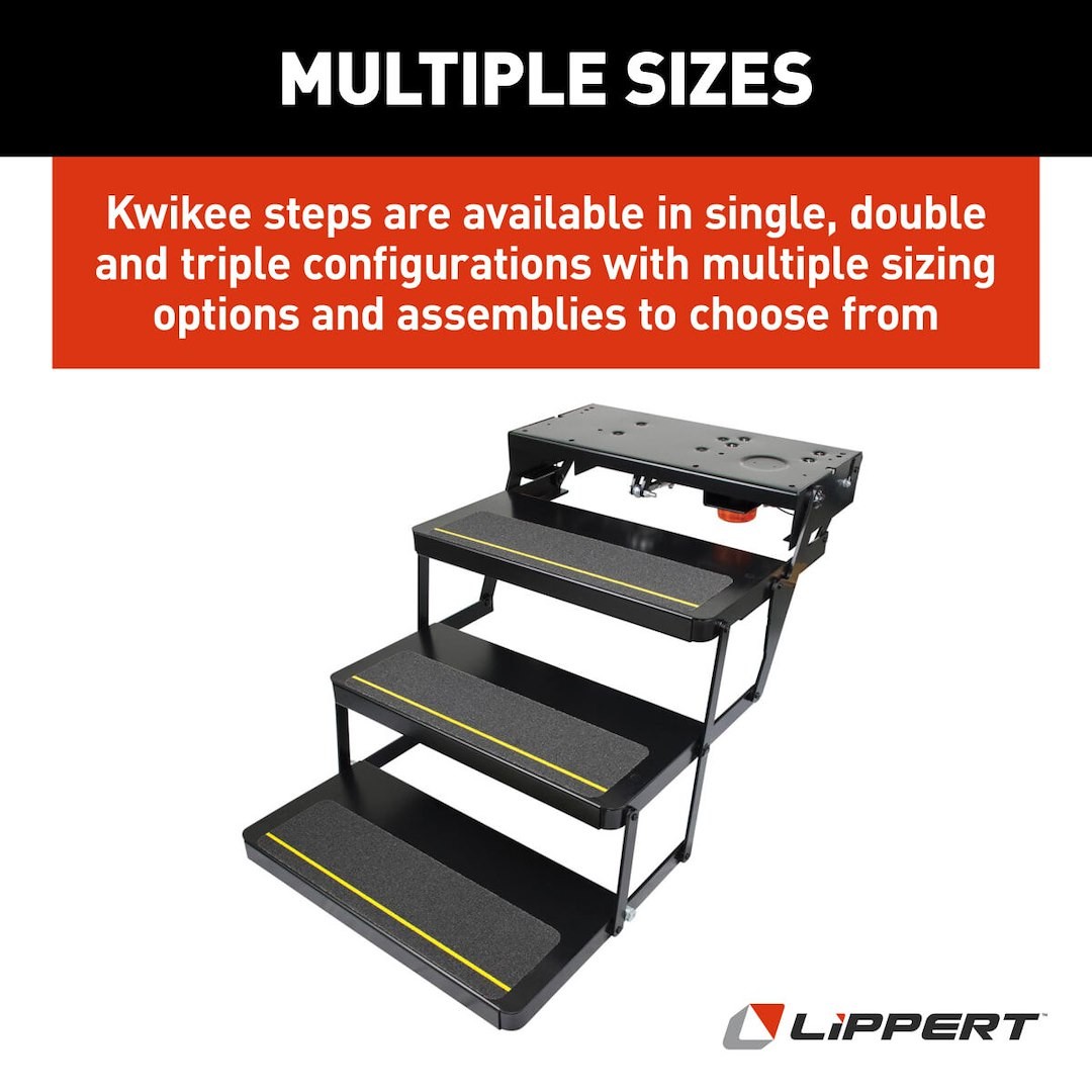 Lippert 3694042 Series 23 STEPS & STEP RUGS RV