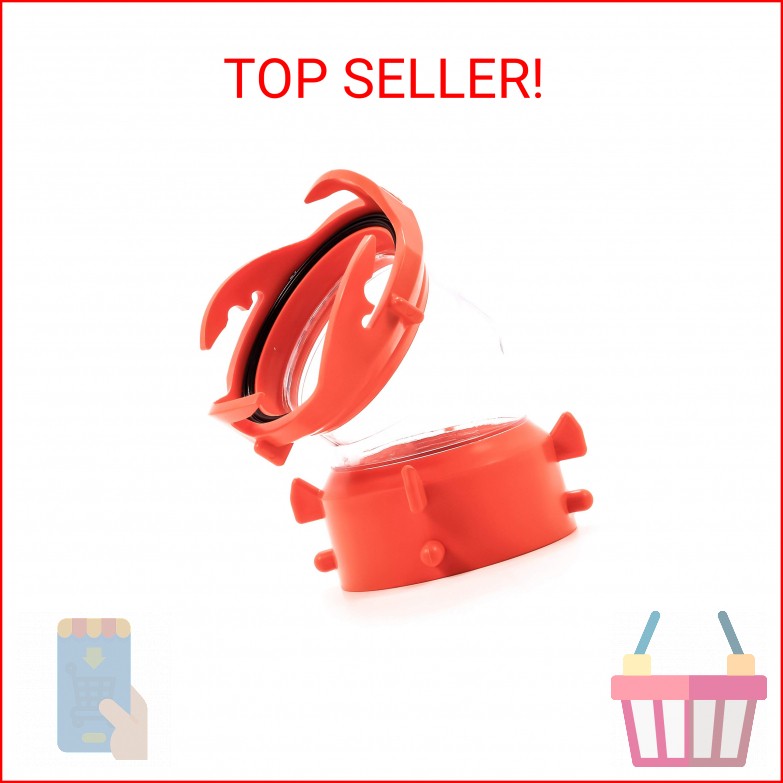 Camco RhinoFLEX Clear 45-Degree Camper/RV Sewer Hose Swivel Fitting – Features a