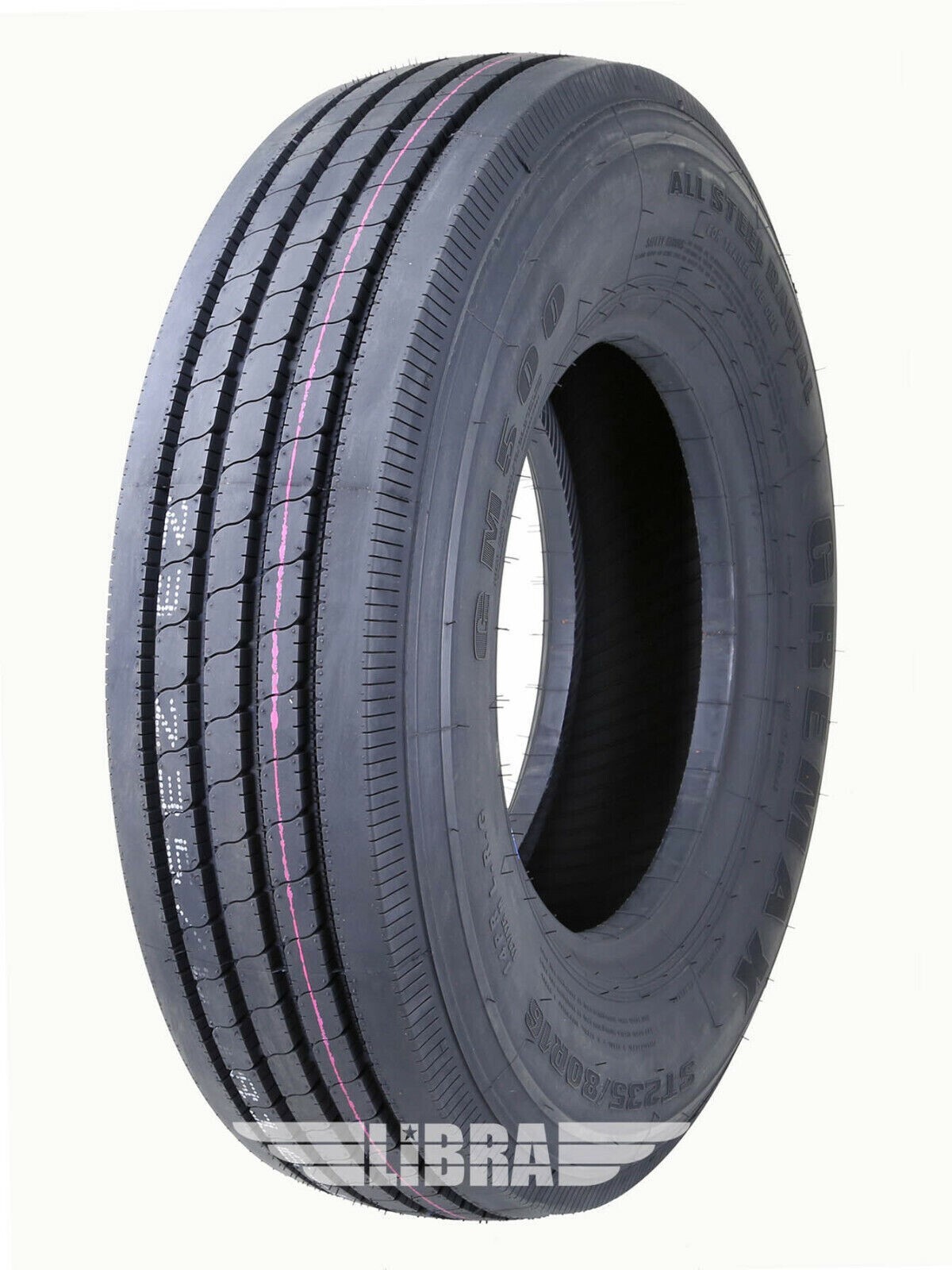 GREMAX ST235/80R16 Trailer Tire All Steel 14PR 235 80 16 RV LR G 129/125M