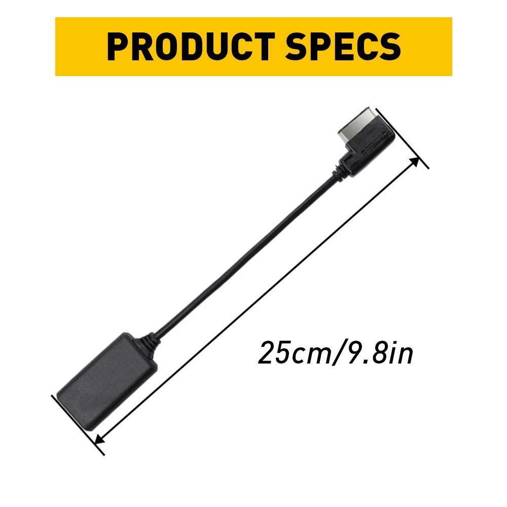 1-5Pcs AMI MMI Bluetooth Music Interface AUX Audio Cable Adapter For Audi A3 A4