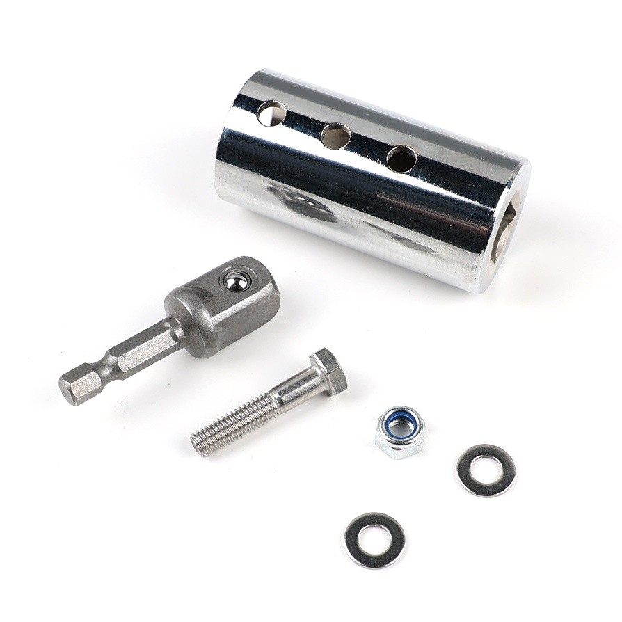 Trailer Jack Electric Drill Adapter with 1/2 Inch Socket Adapter Bit Set NEW