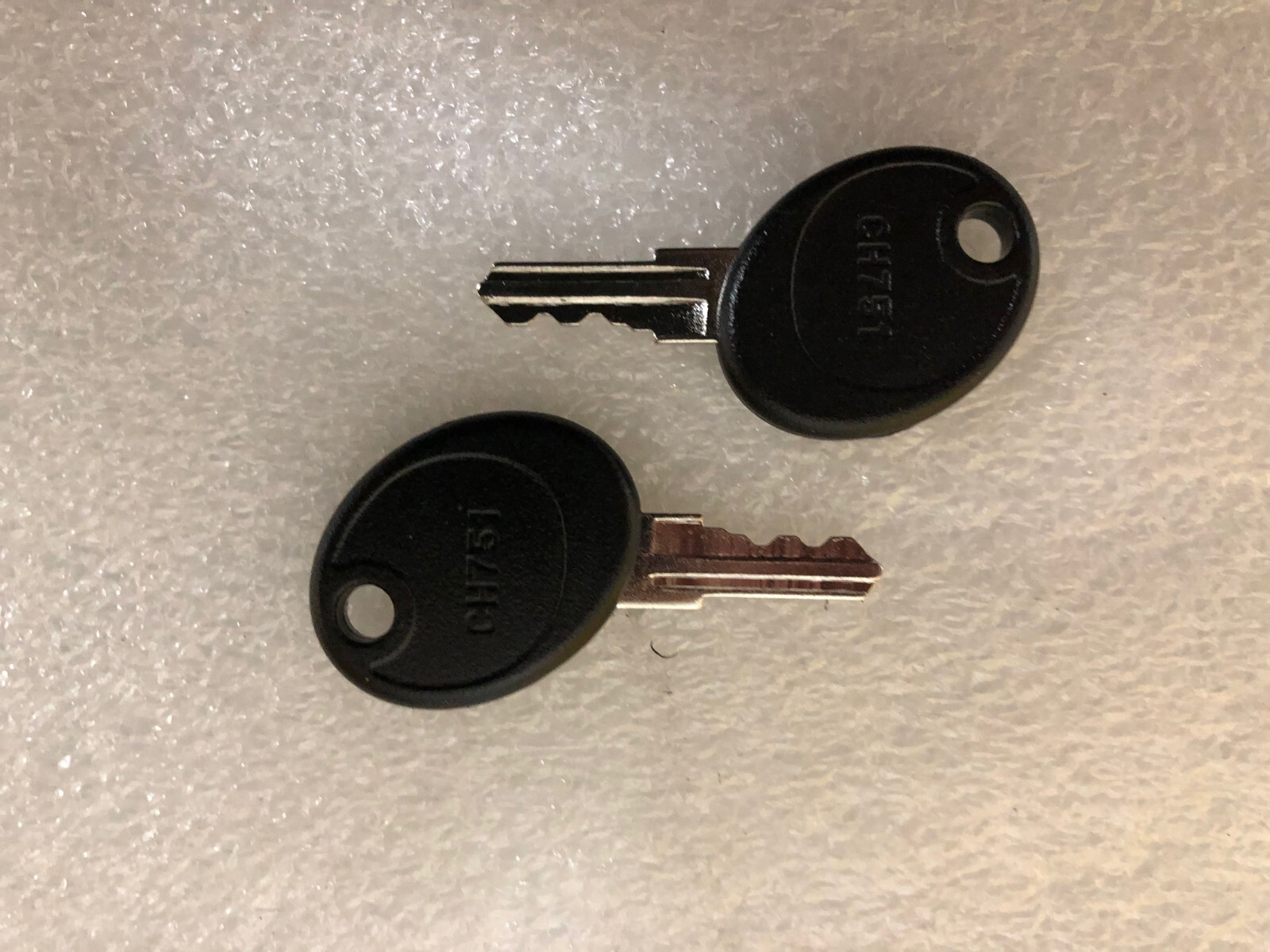 Pair of Southco Factory Precut CH751 Keys, Set of 2 — FREE shipping —