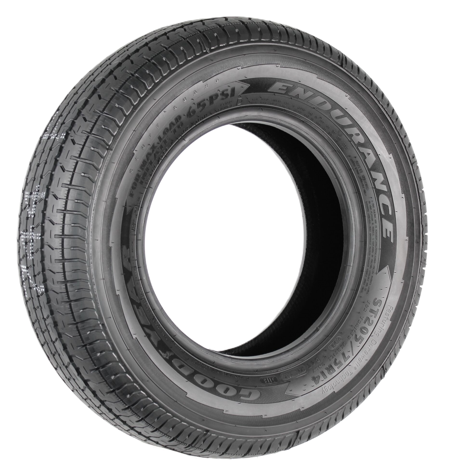 Goodyear Tire Endurance ST205/75R14 Load Range D BSW