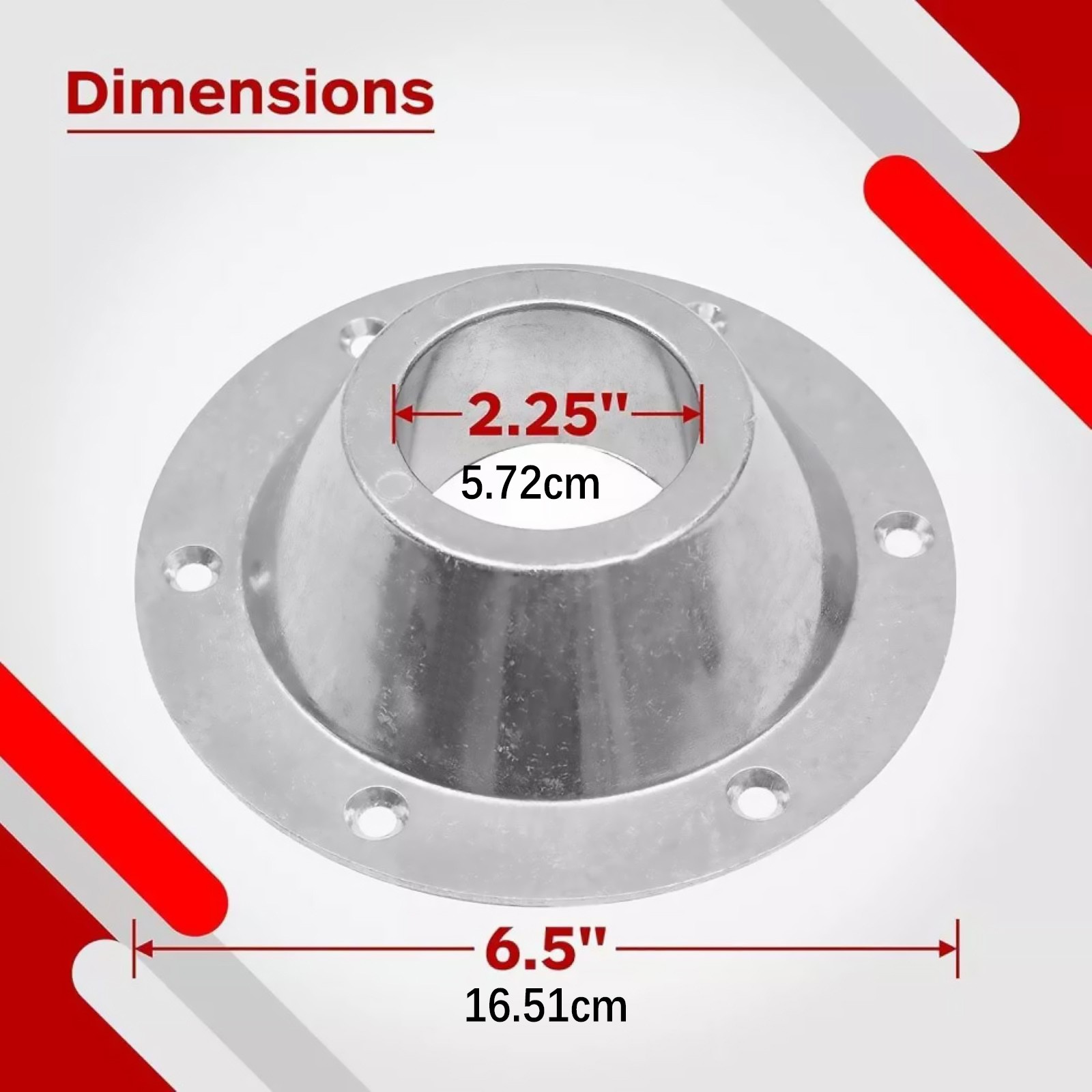 2Pcs RV Table Bases Aluminium Floor Fixed Mount Pedestal Replace Kits Camper W