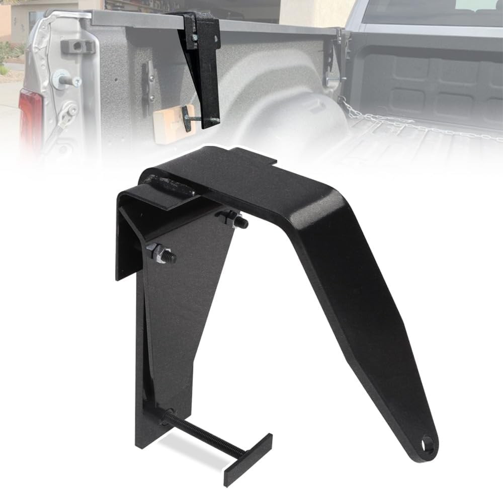 4PCS Truck Camper Tie Downs fit for Most Full-Size Non Dual Pickup Trucks Black
