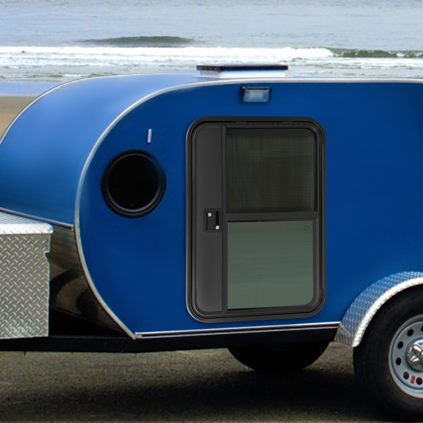 RV Camper Teardrop Trailer Door Driver Side Trailer Entry Door RV Entry Door