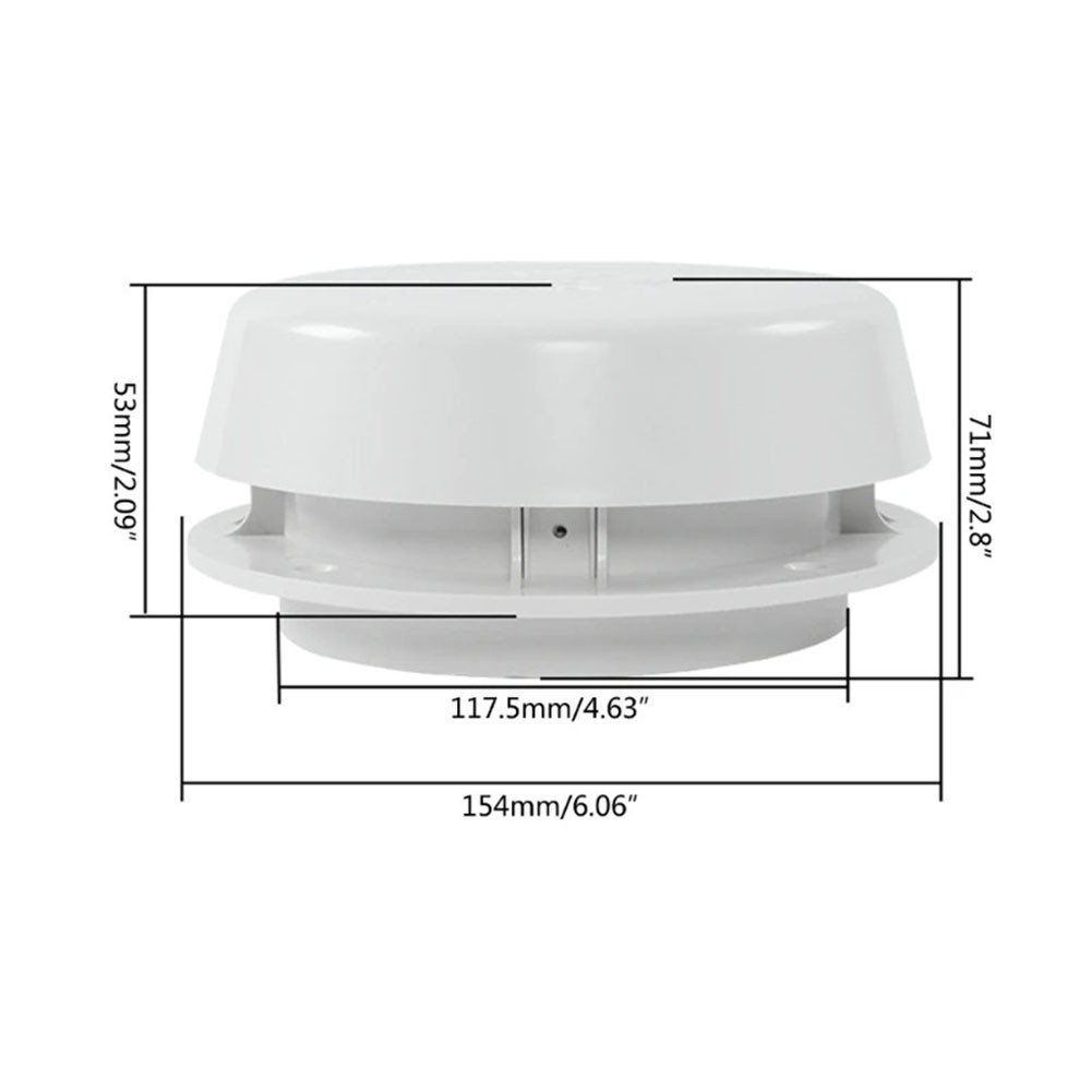 Mushroom Head Shape Roof Vents Offering Essential Protection from Elements