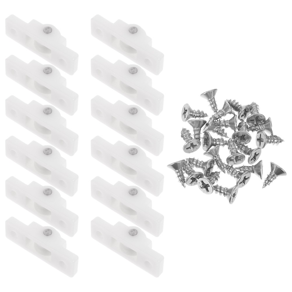 12 Pcs Upright Freezer Rollers Sliding Door Appliance Wheels Casters