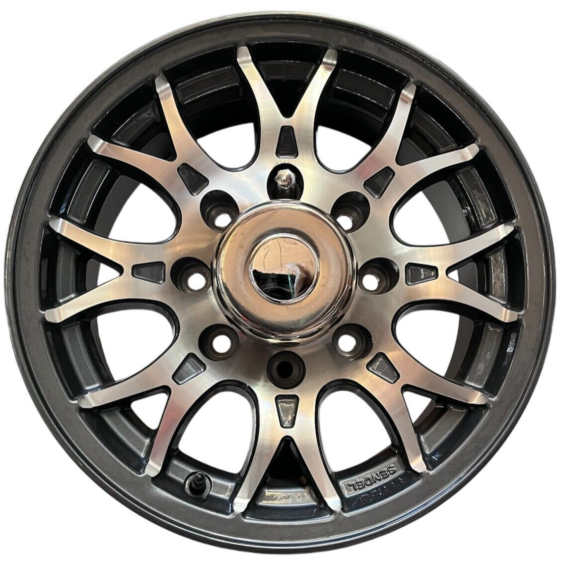 Sendel T16GM 16 Inch 8 Lug Trailer Wheel (QTY 1)