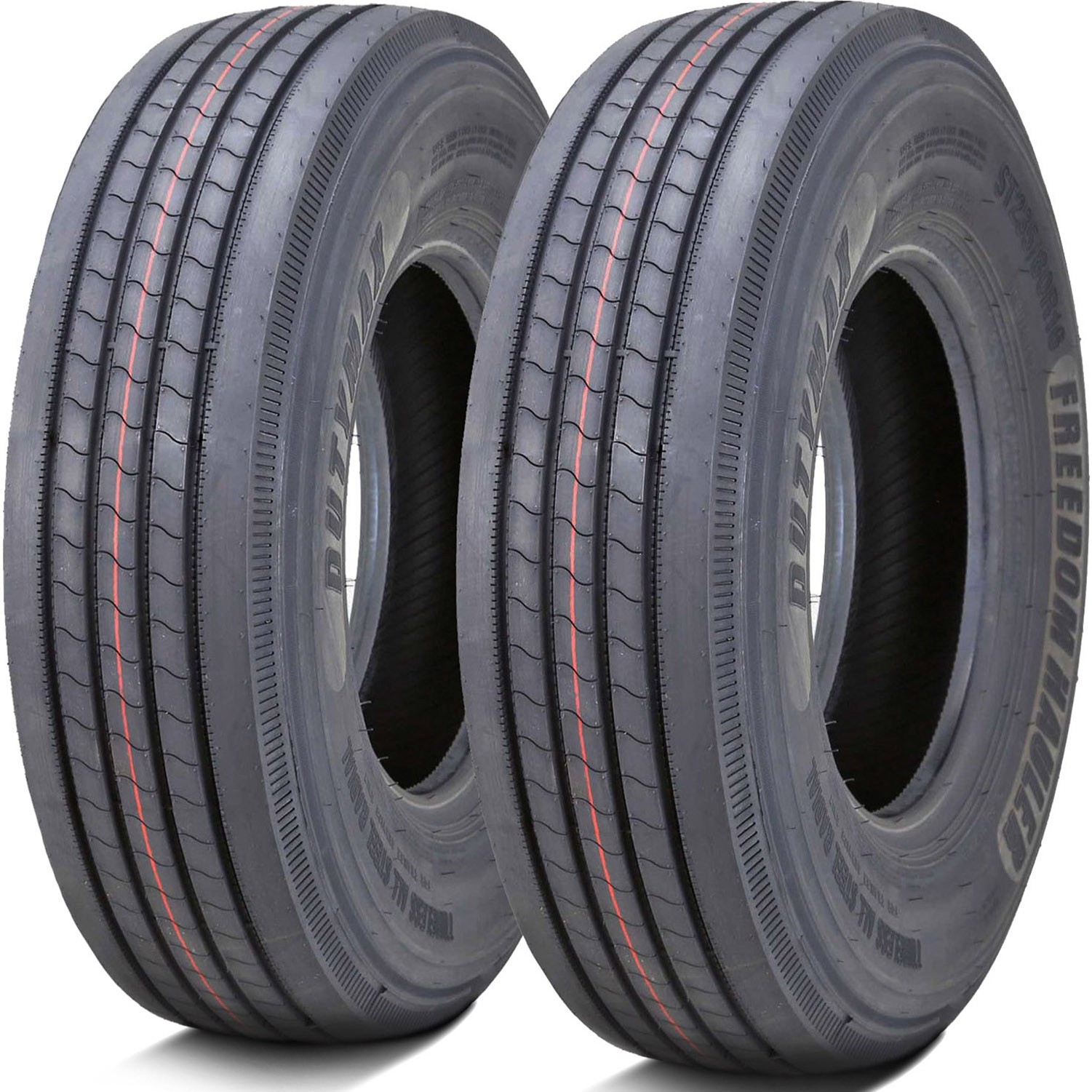 Tire ST 235/85R16 Freedom Hauler Dutymax All Steel ST Trailer Load H 16 Ply