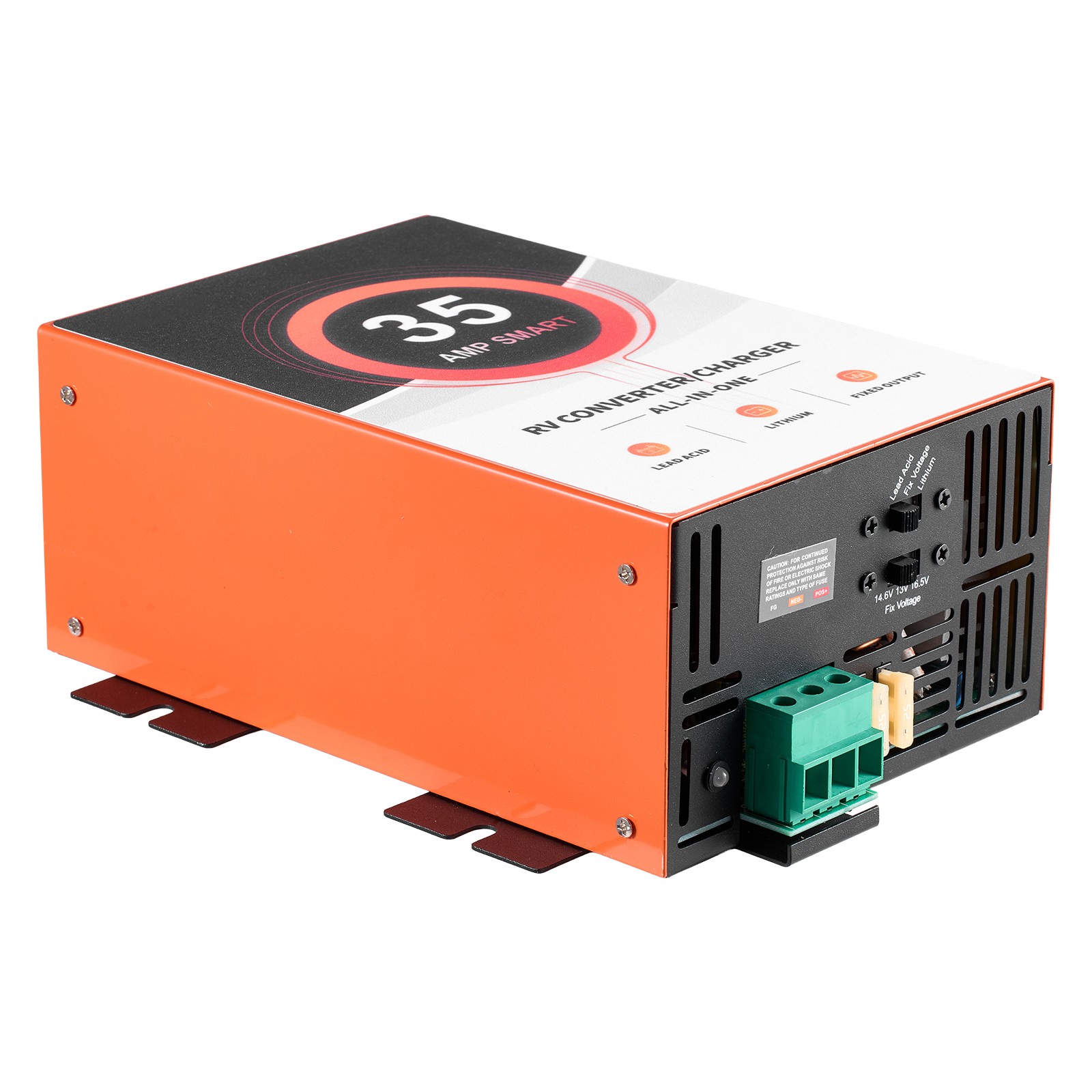 Uimoso 35 Amp RV Power Converter 110V AC to 12V DC Battery Charger