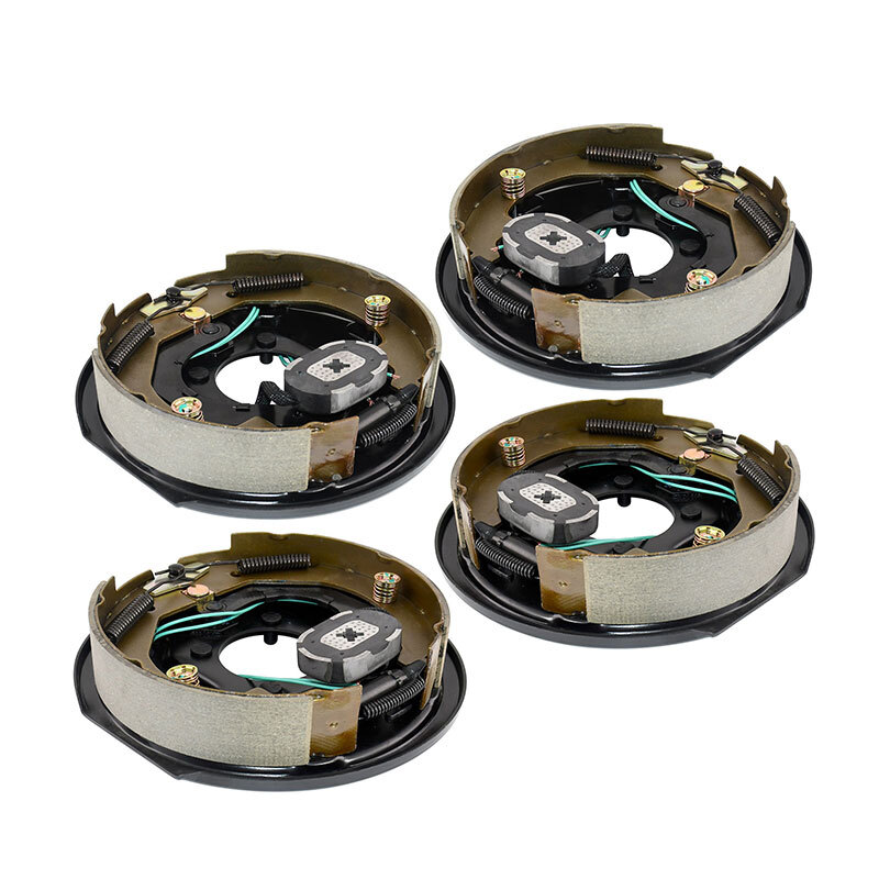 4PCS Effortless Replacement Brake Assembly Left+ Right Side Fits 3500 lb Axles