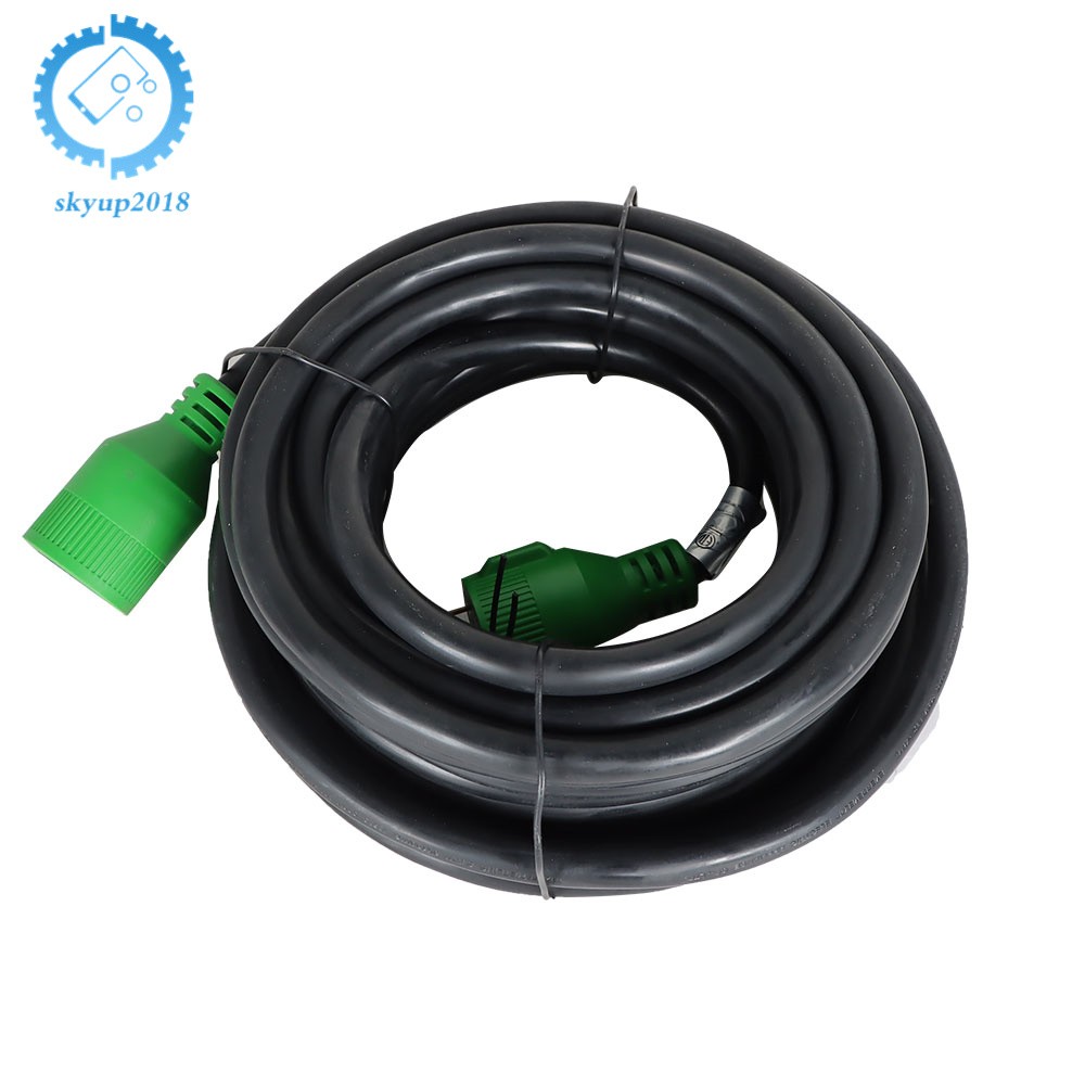 30 Amp 3 Prong NEMA L5-30P/L5-30R 10-100 Feet Generator Extension Cord