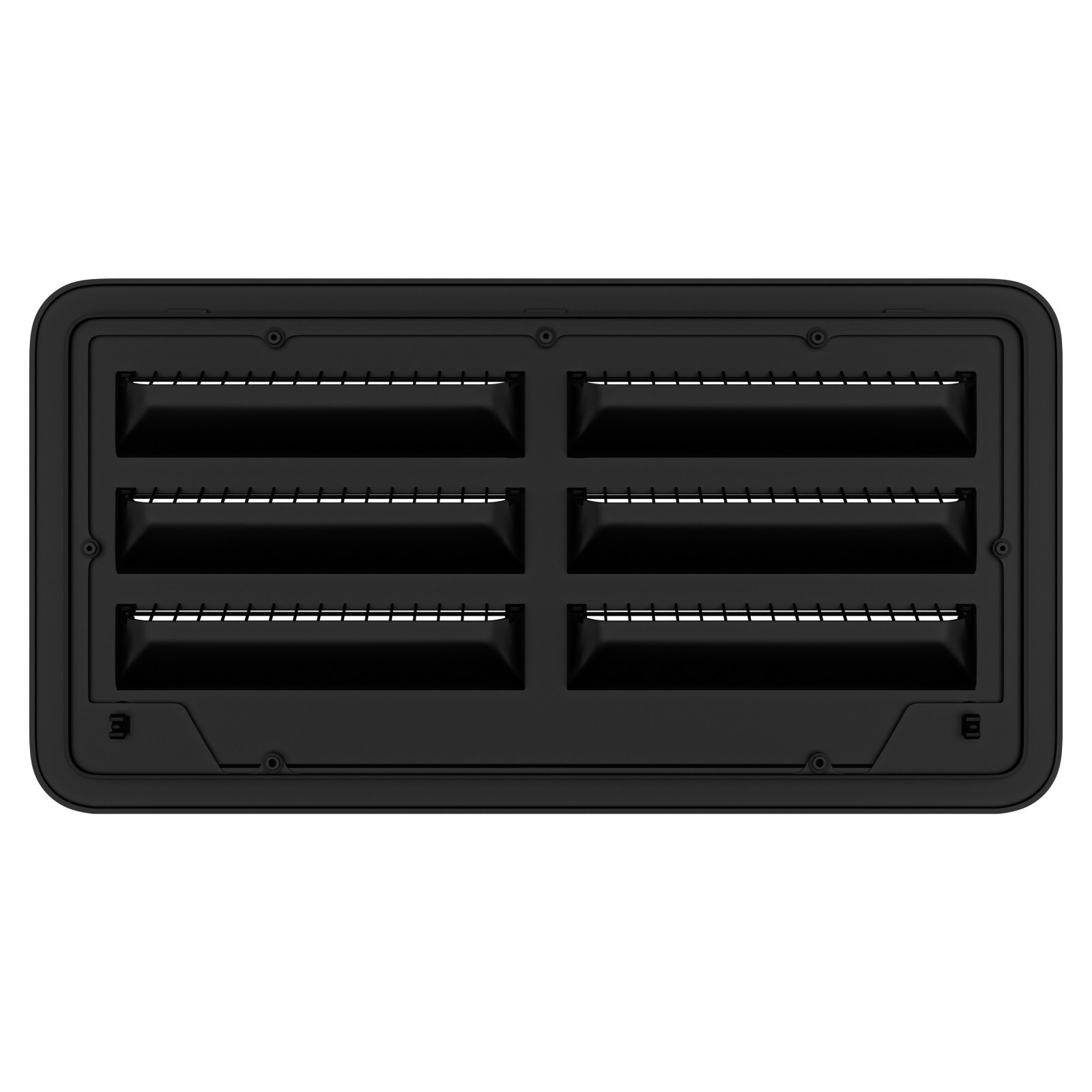 20″ Compatible with Dometic Refrigerator Side Wall Vent 3109492.003 (Black)