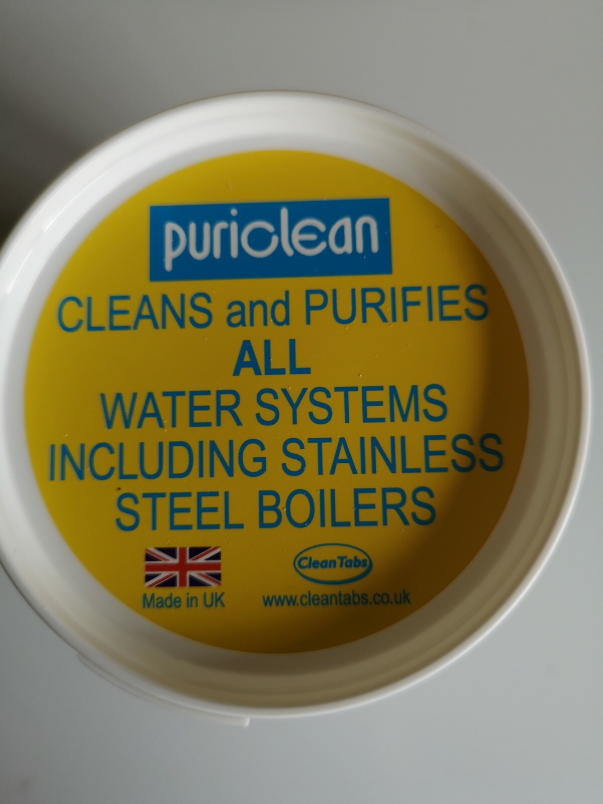 Puriclean 400g Water Purification Treatment Caravan Water System Cleaner 270L