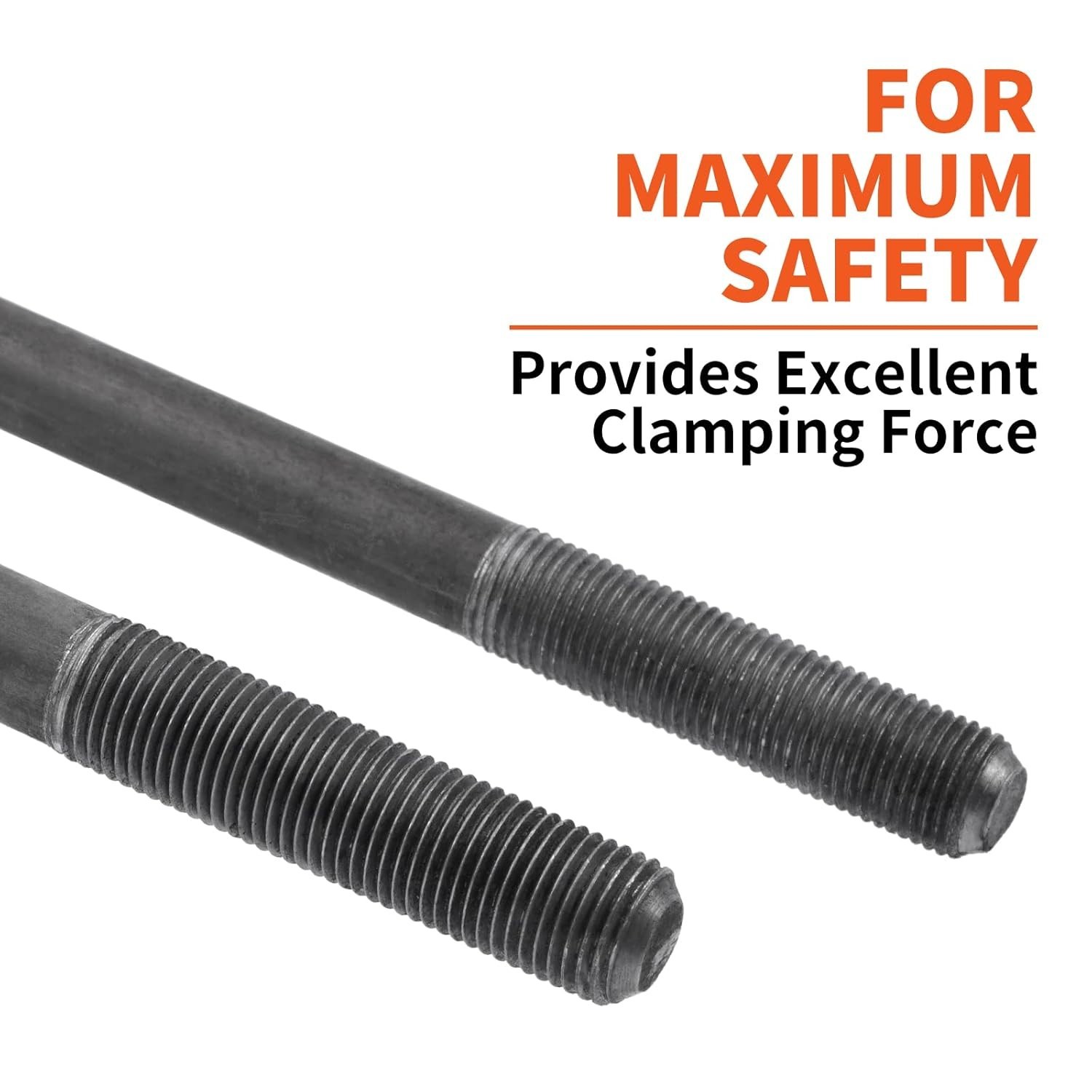Trailer U Bolt Kit 1/2″ Alloy Steel 7″ Long Grade 8.8 Heavy Duty